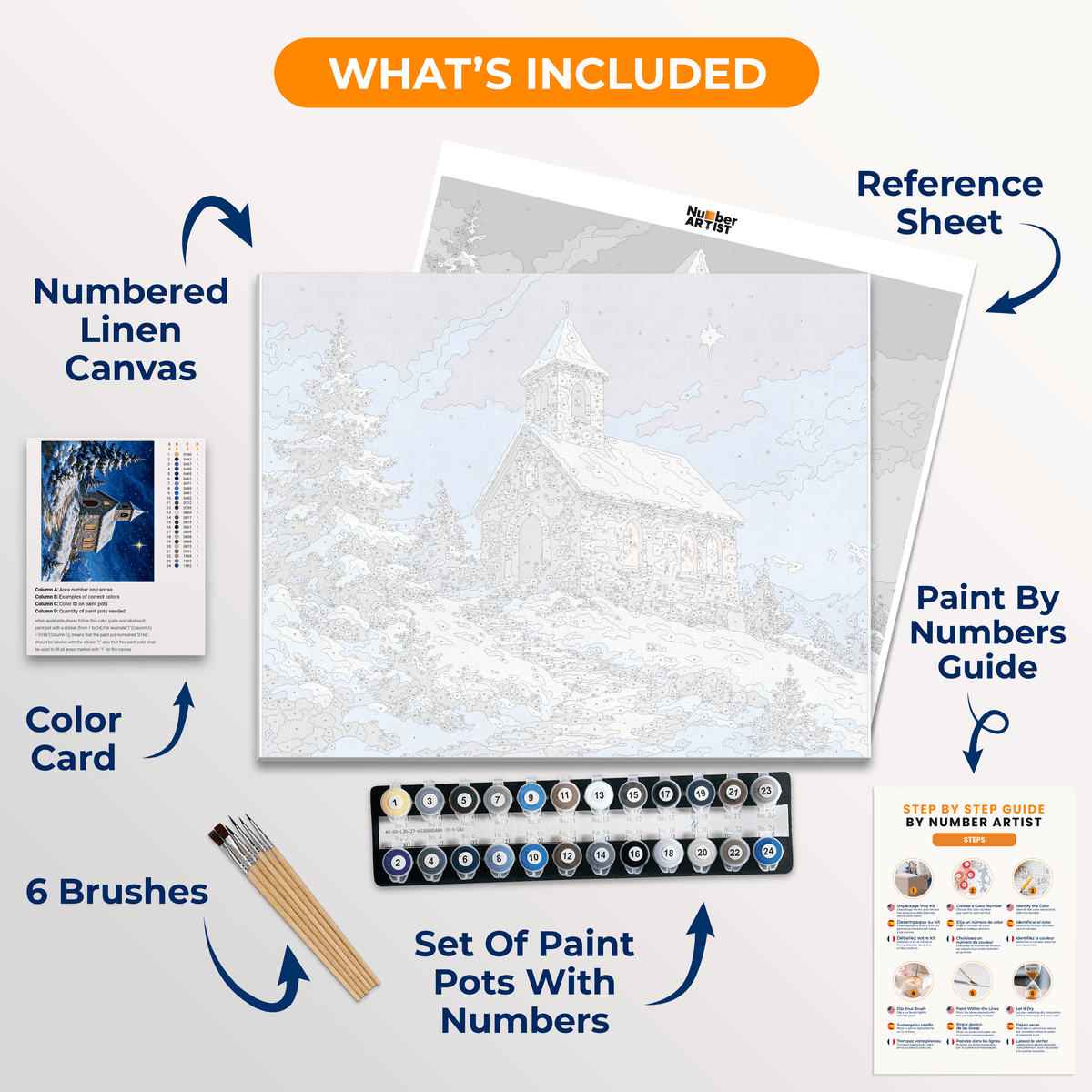 Silent Hope - Number Artist Paint by Numbers Kits
