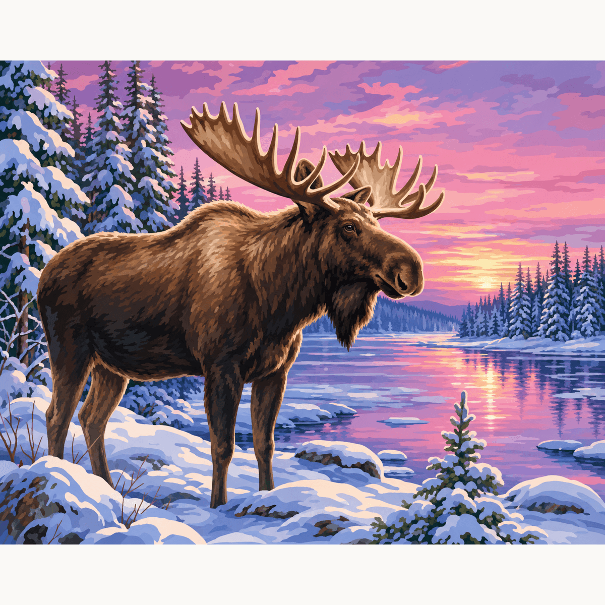 Quiet Giant - Number Artist Paint by Numbers Kits