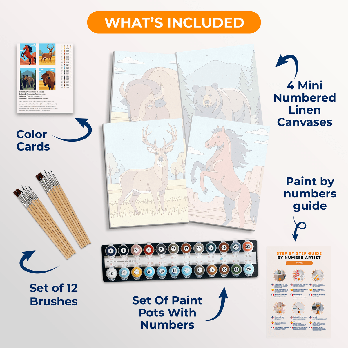 Land of the Free - Number Artist Paint by Numbers Kits