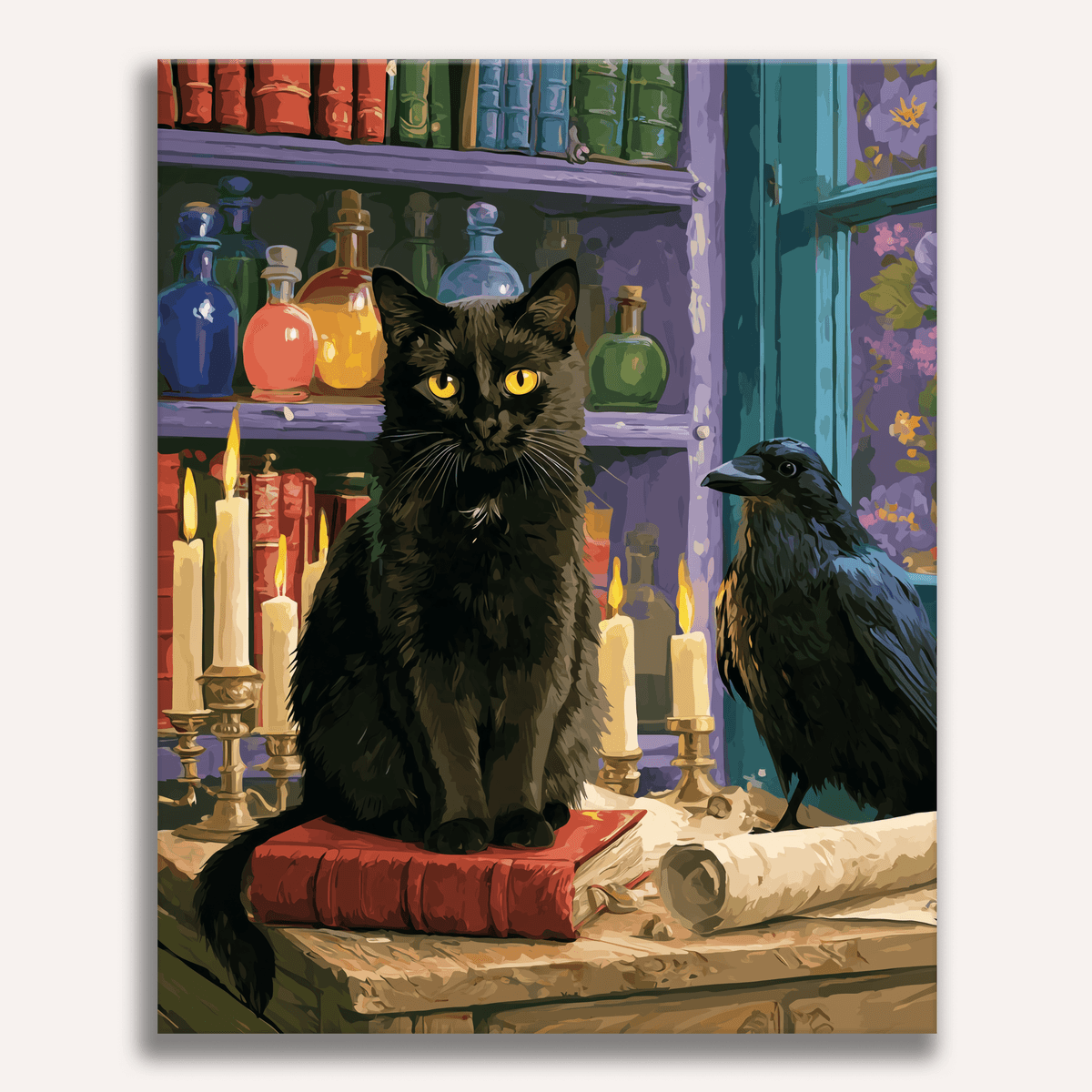 Witch Lab Friends - Number Artist Paint by Numbers Kits
