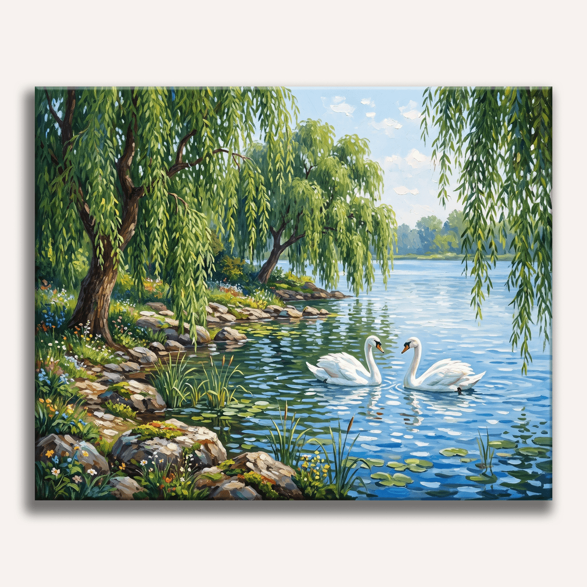 Graceful Swans - Number Artist Paint by Numbers Kits