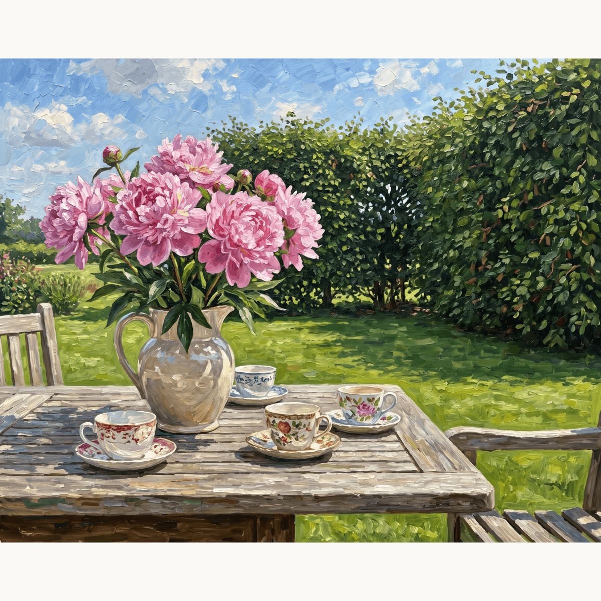 Peony Daydream - Number Artist Paint by Numbers Kits