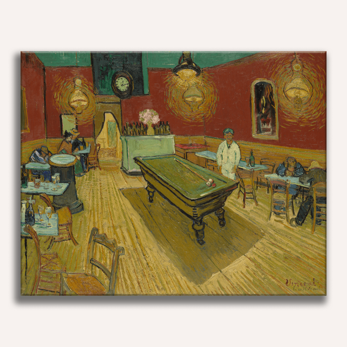 The Night Café by Vincent Van Gogh - Number Artist Paint by Numbers Kits
