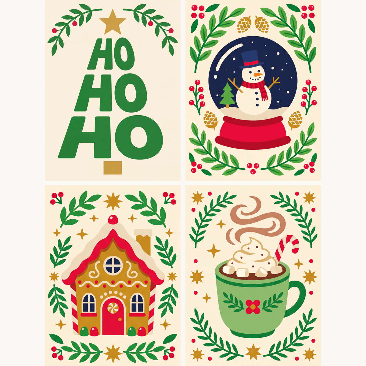 Ho Ho Ho - Number Artist Paint by Numbers Kits