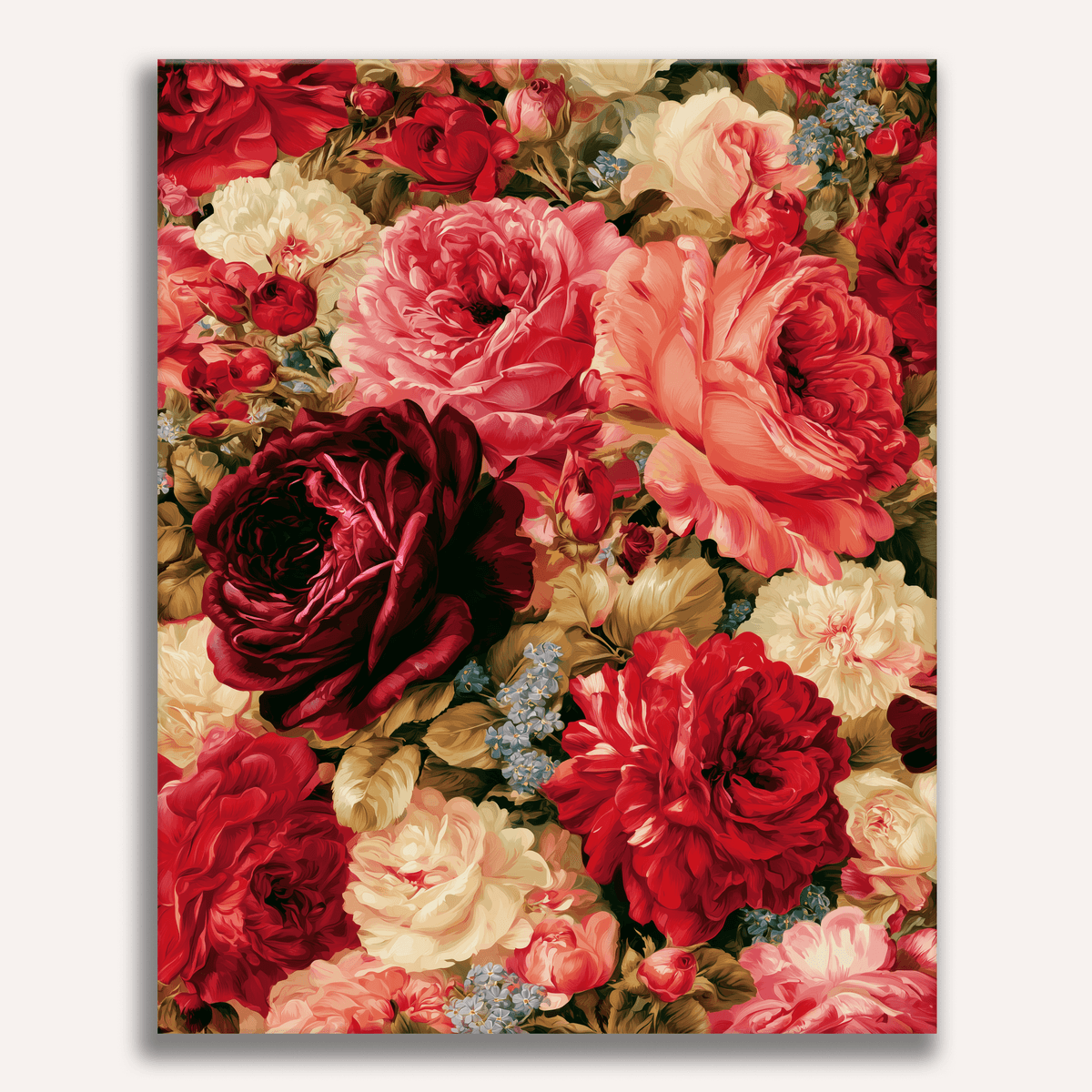 Rose Abundance - Number Artist Paint by Numbers Kits