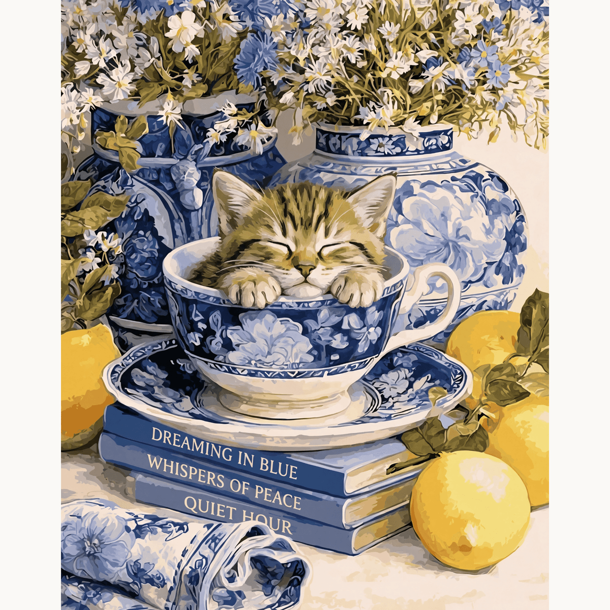 Cup of Whiskers - Number Artist Paint by Numbers Kits