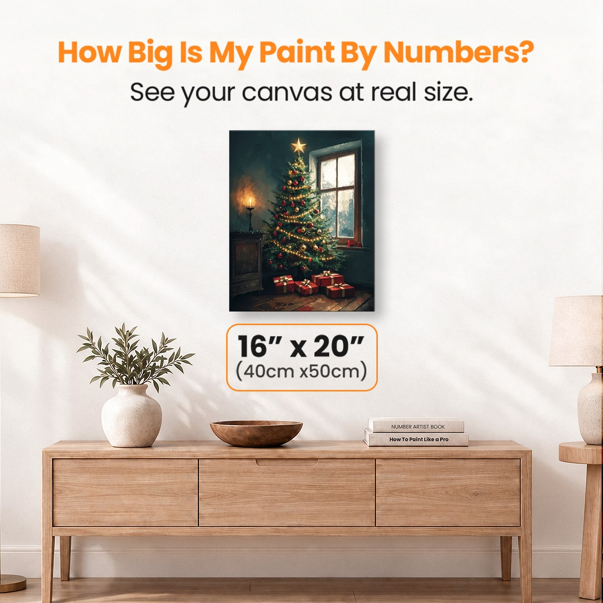 Quiet Christmas - Number Artist Paint by Numbers Kits