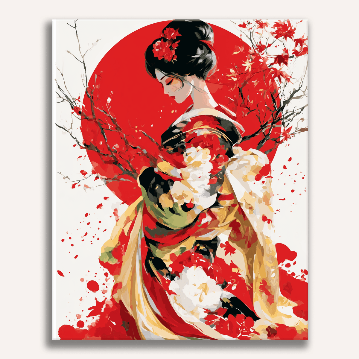 Geisha Abstraction - Number Artist Paint by Numbers Kits