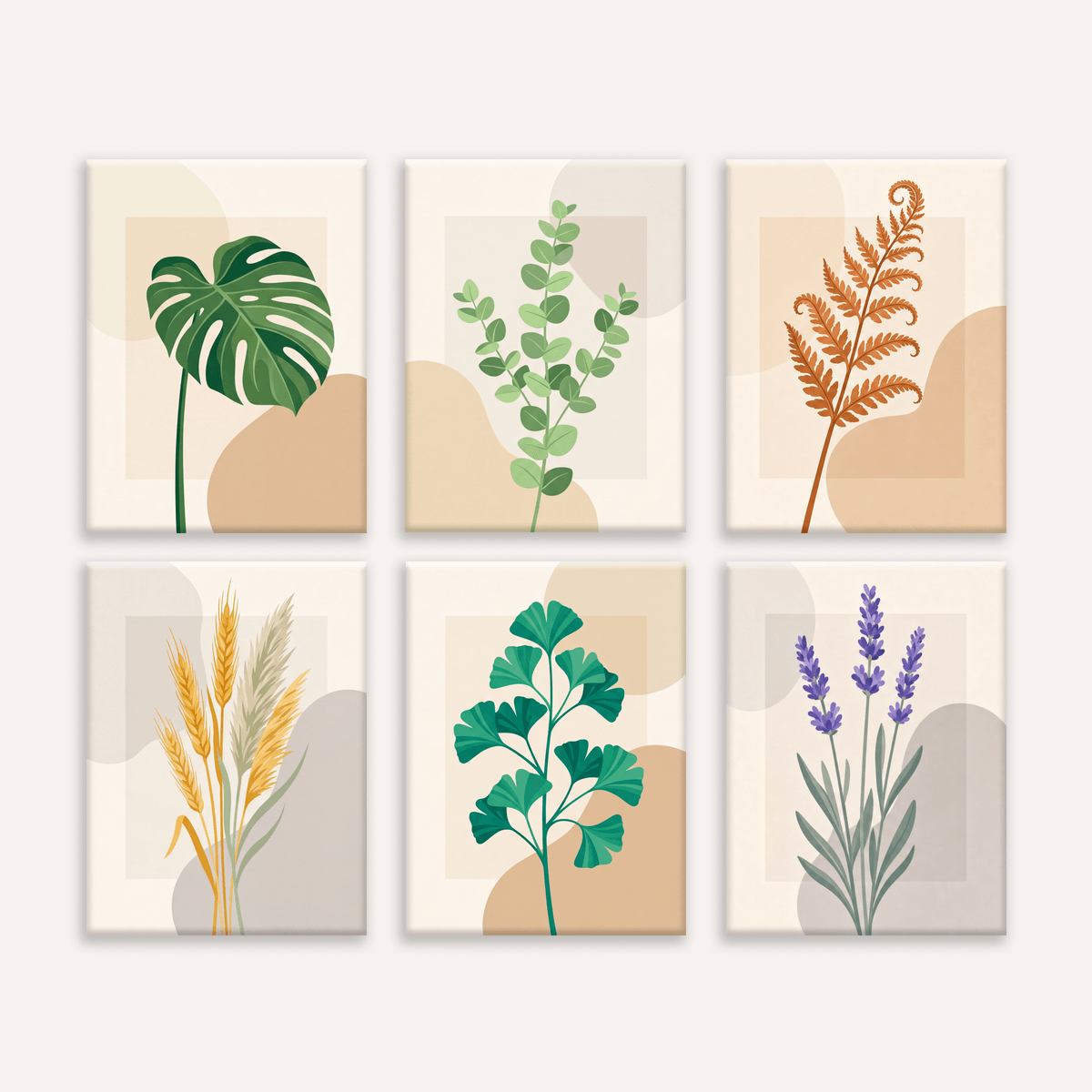 Modern Botanicals - Number Artist Paint by Numbers Kits