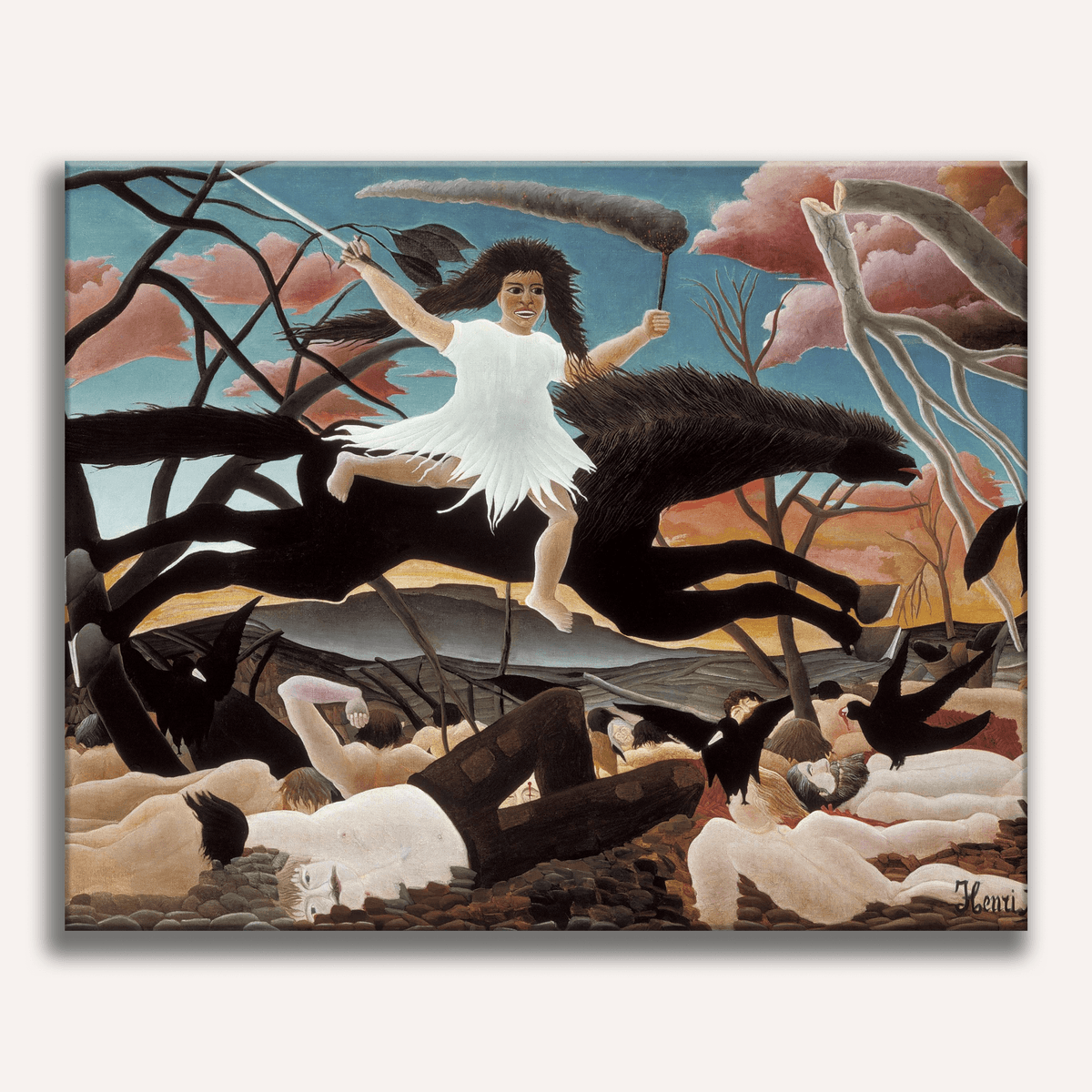 War by Henri Rousseau - Number Artist Paint by Numbers Kits