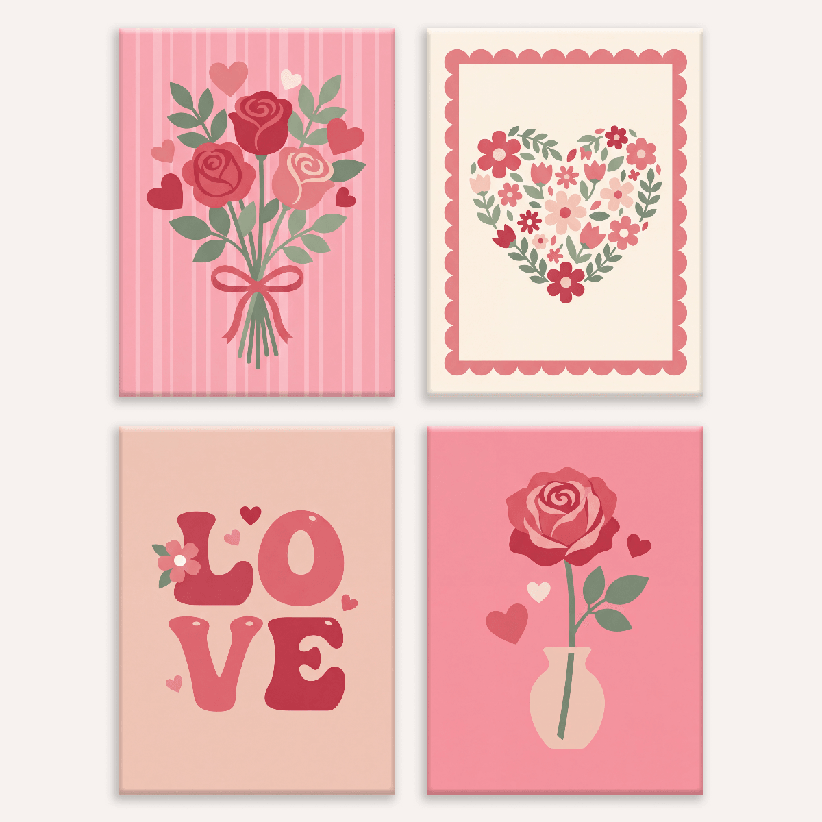 Lovely Flowers - Number Artist Paint by Numbers Kits