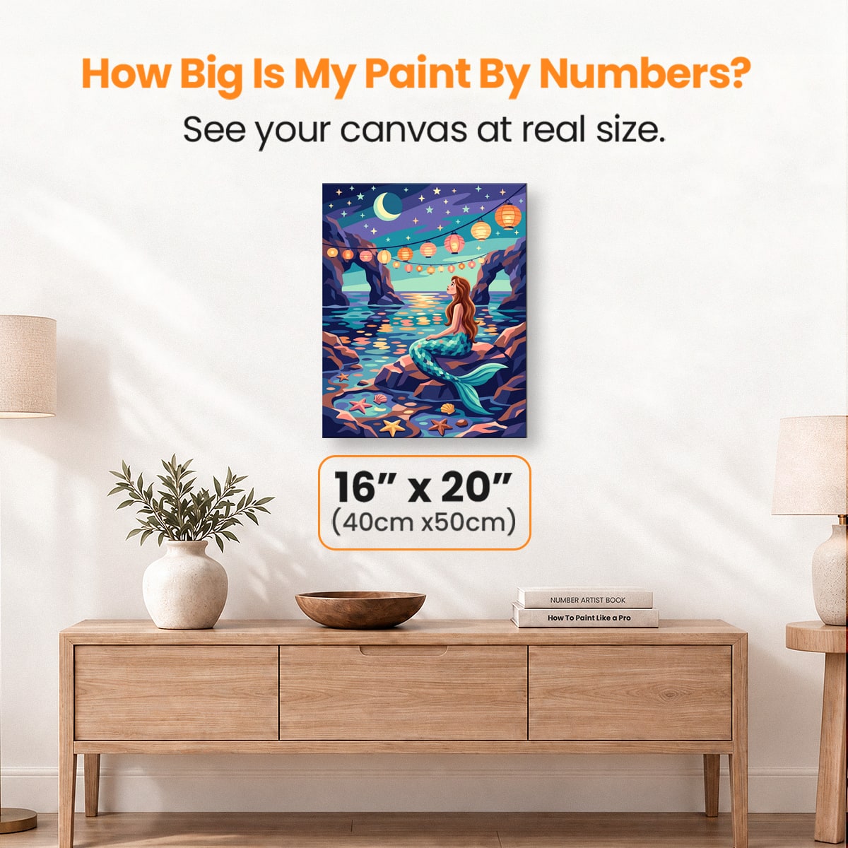 Lantern Lullaby - Number Artist Paint by Numbers Kits