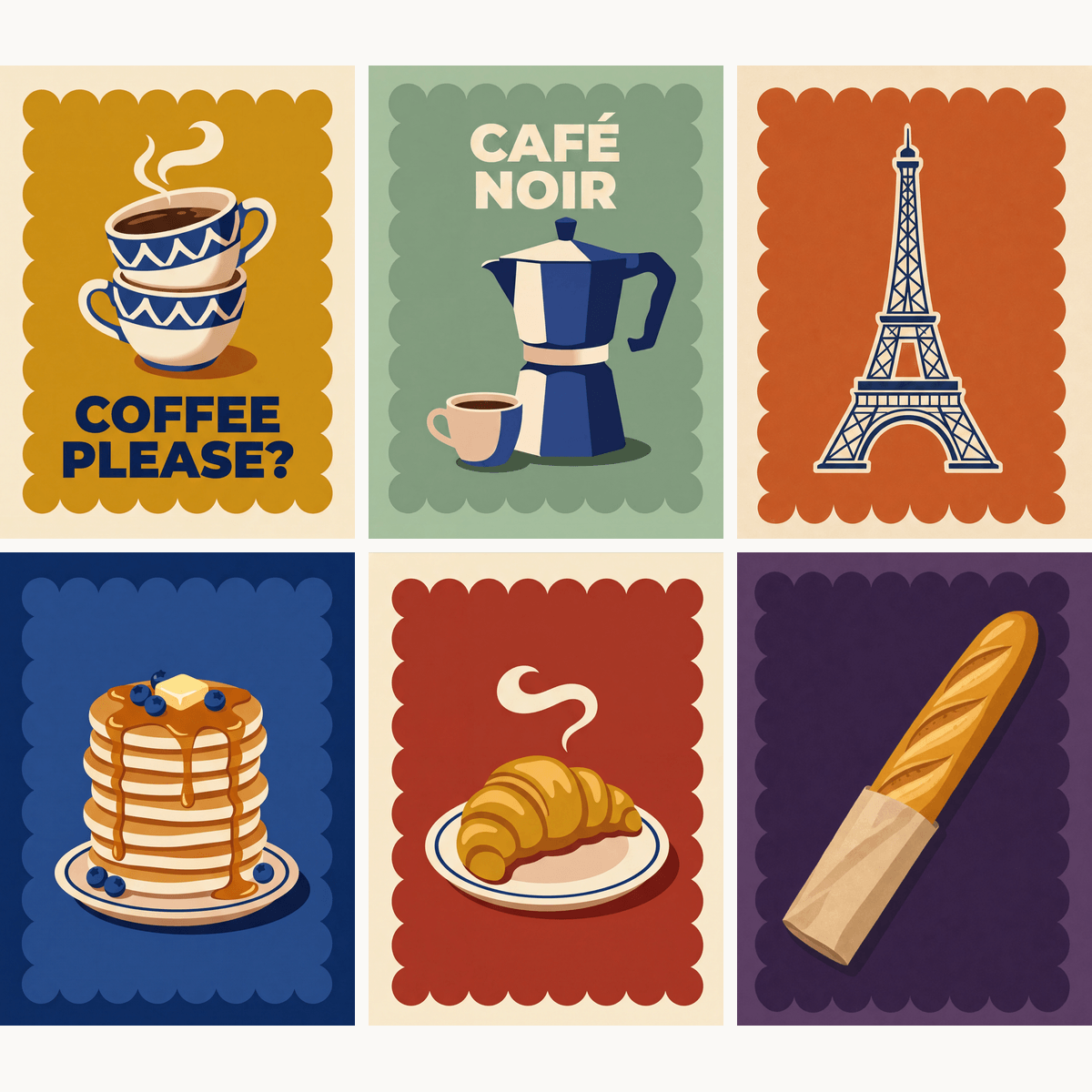Cafe Culture - Number Artist Paint by Numbers Kits