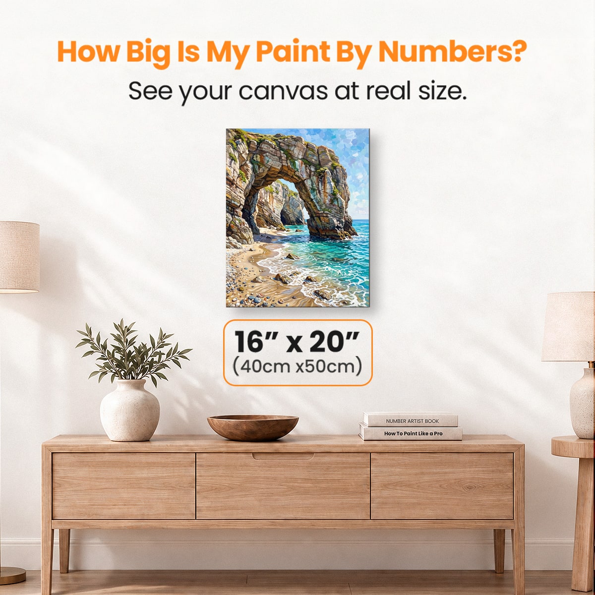 Archway Shore - Number Artist Paint by Numbers Kits