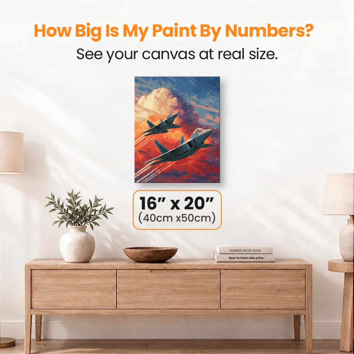 Defenders of the Sky - Number Artist Paint by Numbers Kits