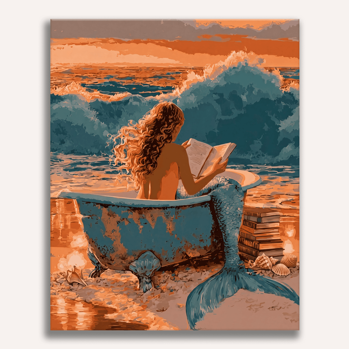 A World Left Unread - Number Artist Paint by Numbers Kits