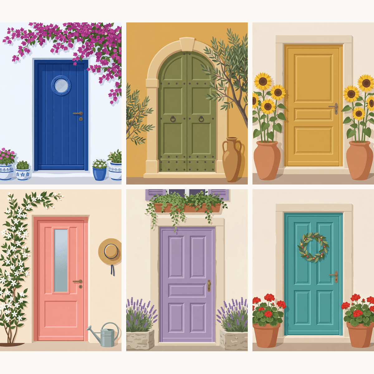 Doorstep Charm Vol. 2 - Number Artist Paint by Numbers Kits