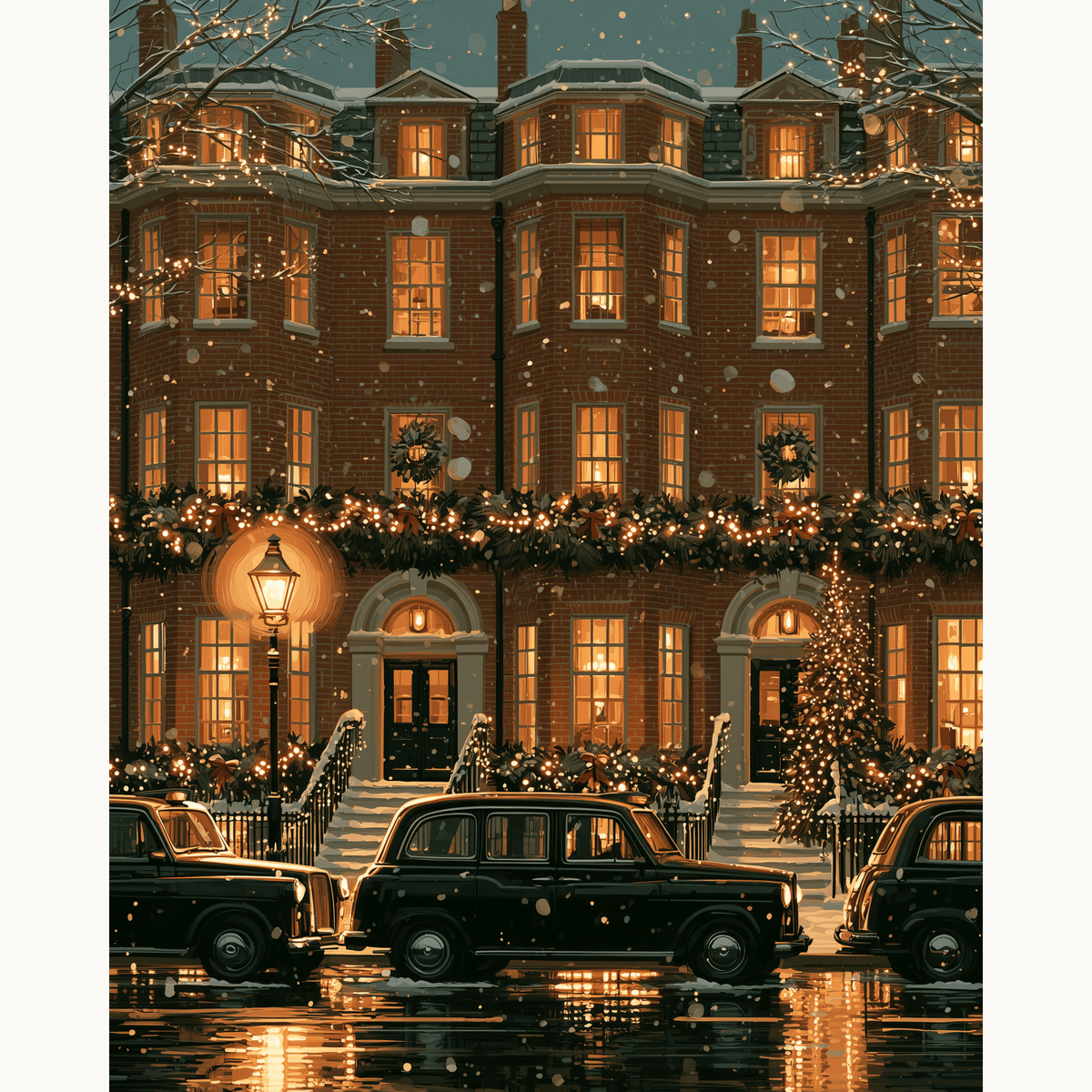 The Night Before Christmas - Number Artist Paint by Numbers Kits