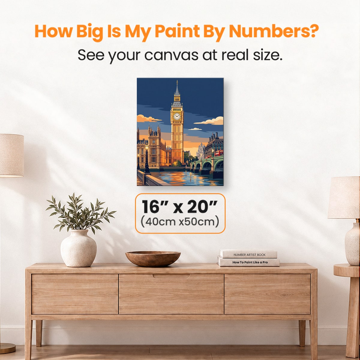 Big Ben Glow - Number Artist Paint by Numbers Kits