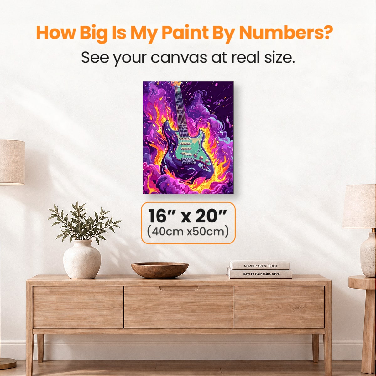 Purple Haze - Number Artist Paint by Numbers Kits