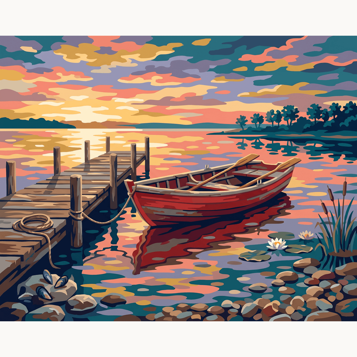 Still Waters - Number Artist Paint by Numbers Kits