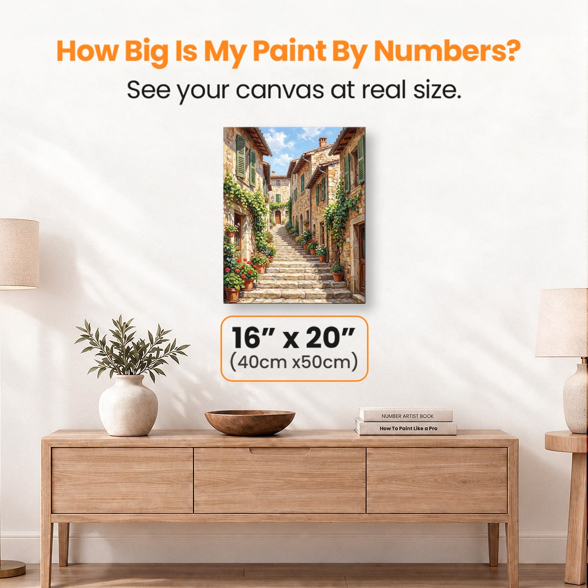 Sunwarmed Steps - Number Artist Paint by Numbers Kits