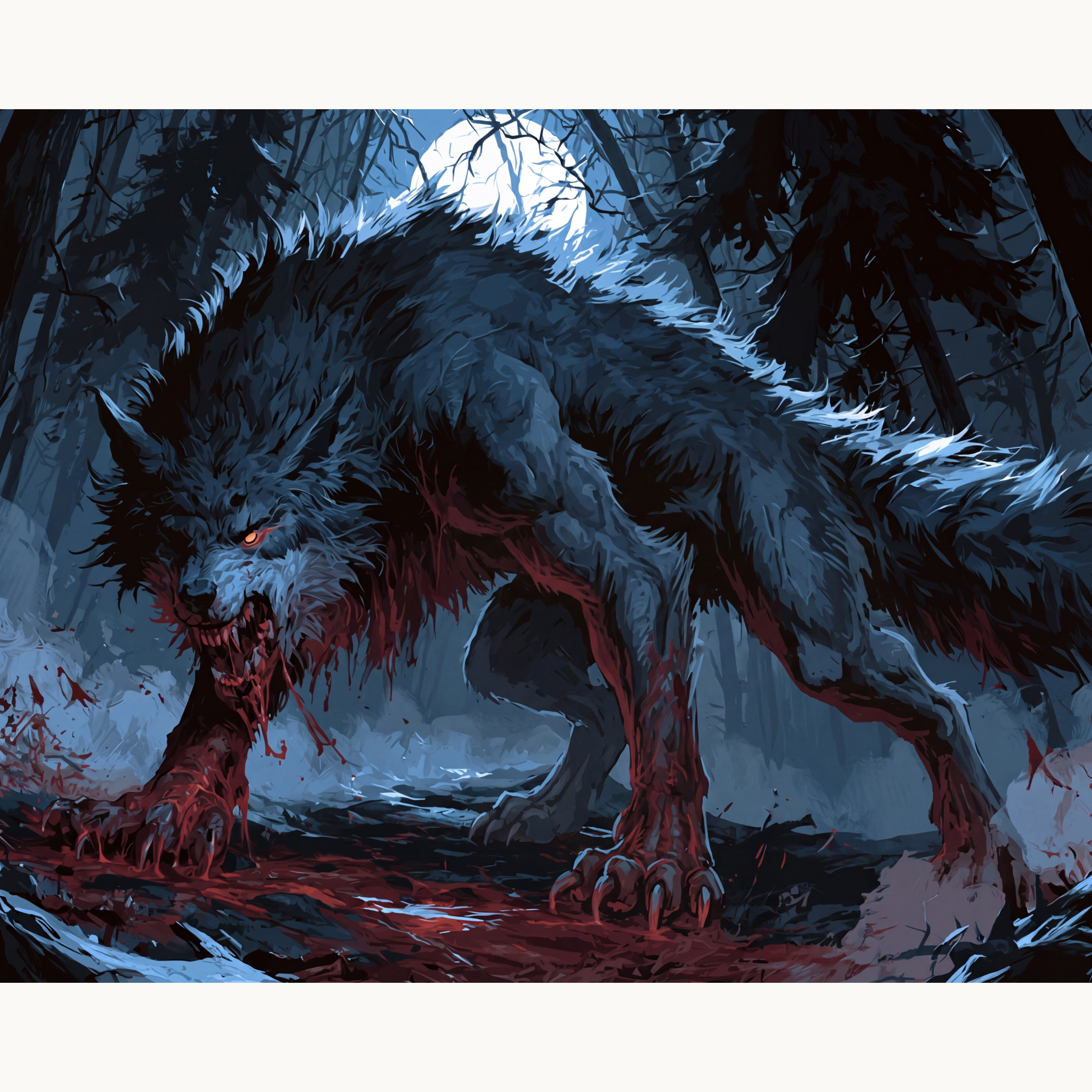 Pure Bloodlust - Number Artist Paint by Numbers Kits