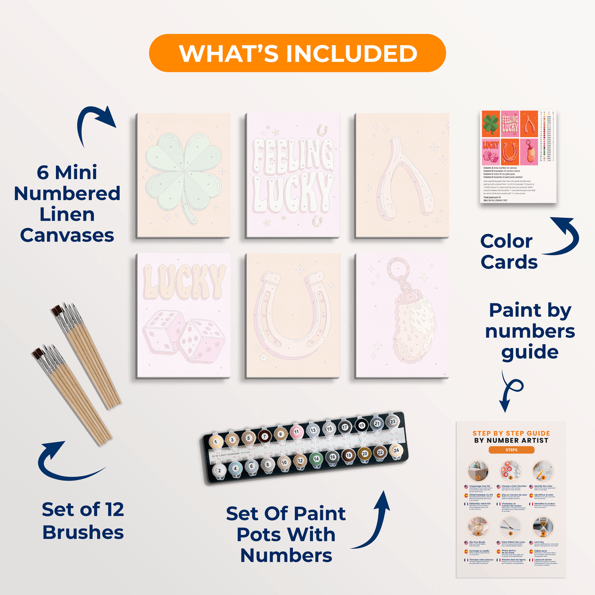 Feeling Lucky - Number Artist Paint by Numbers Kits