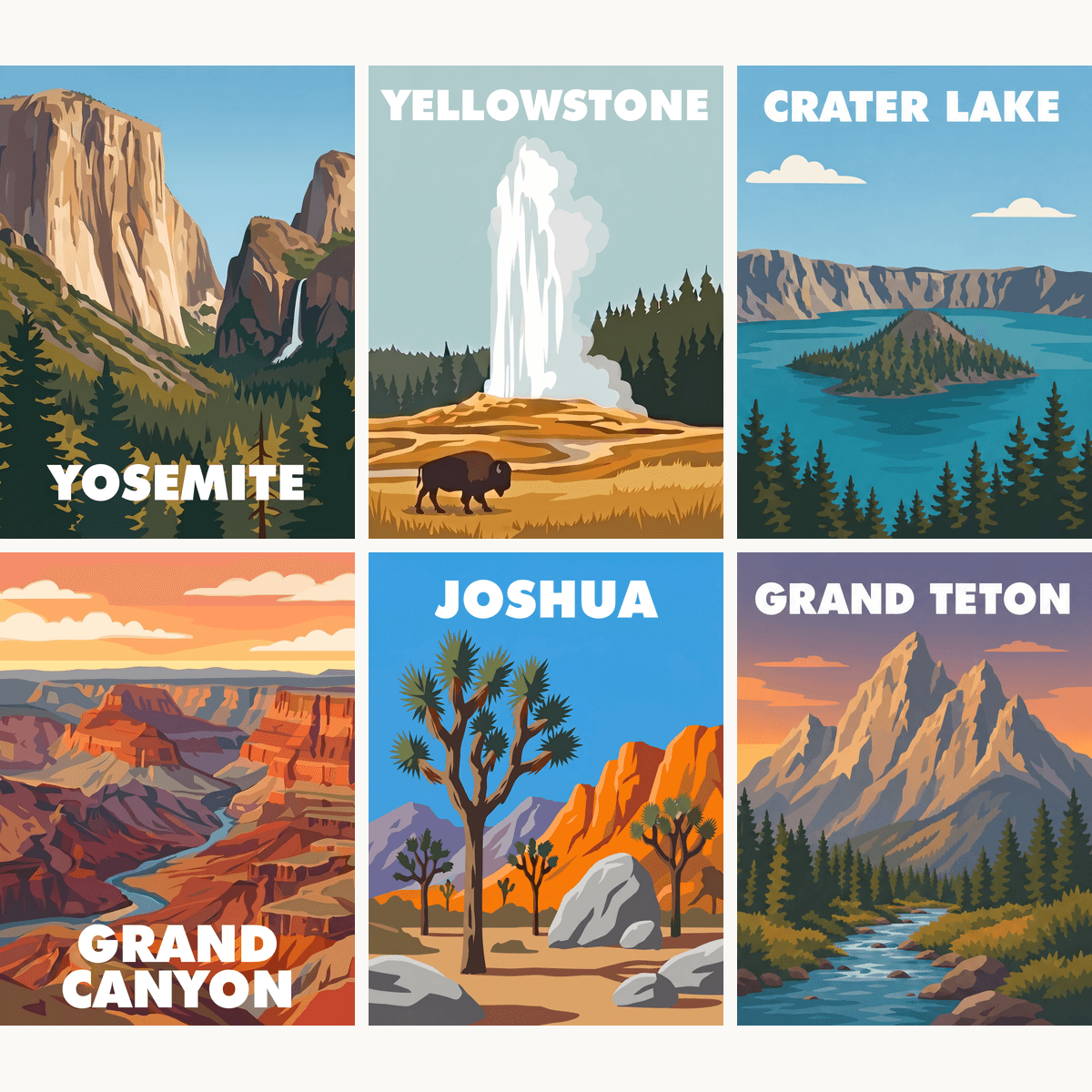Western Wonders Vol. 1 - Number Artist Paint by Numbers Kits