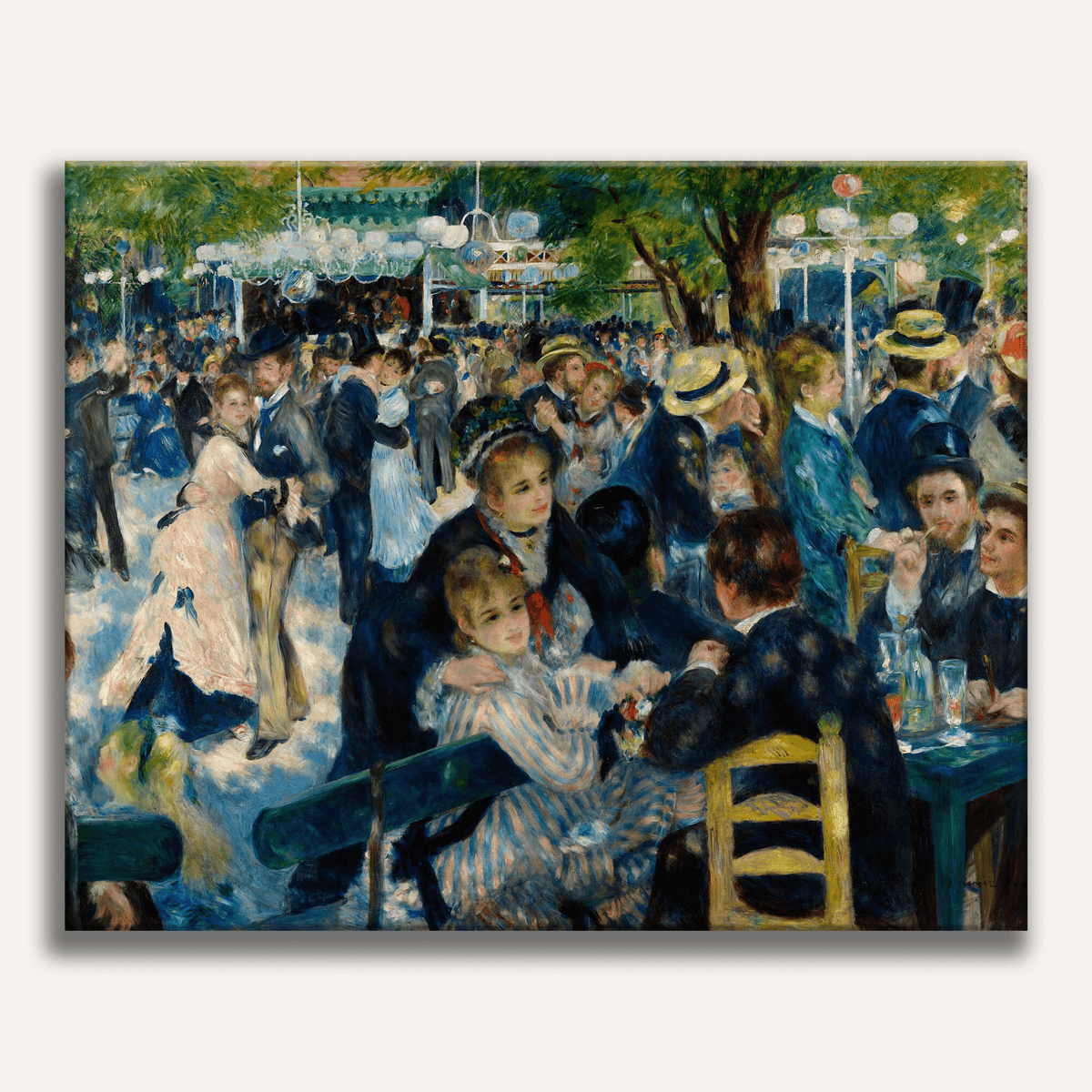 Dance at Le Moulin de la Galette by Pierre-Auguste Renoir - Number Artist Paint by Numbers Kits