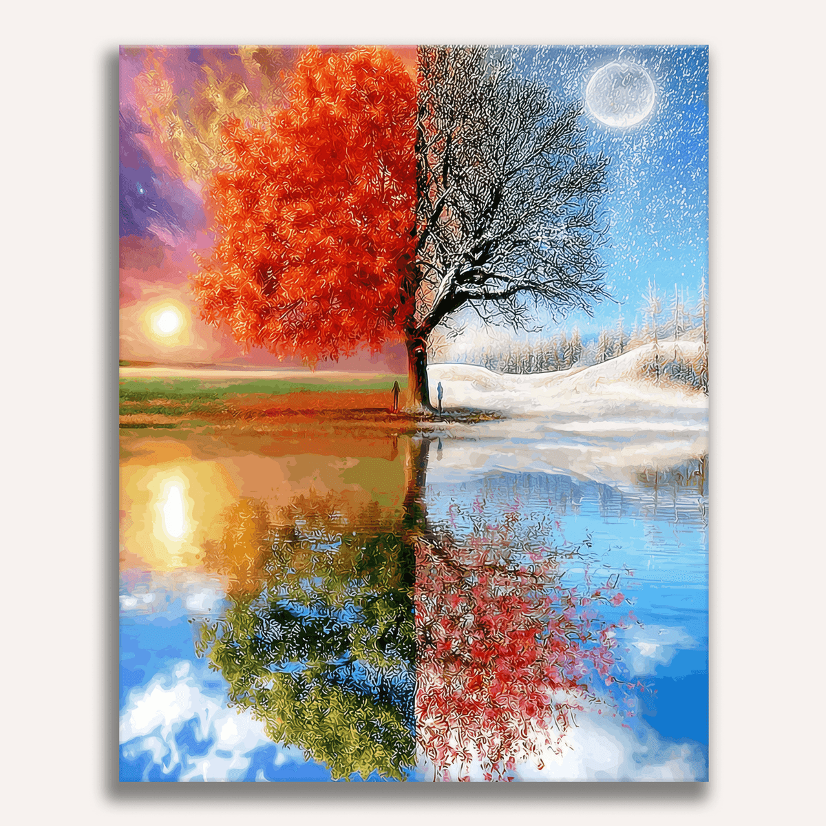 Tree Seasons - Number Artist Paint by Numbers Kits