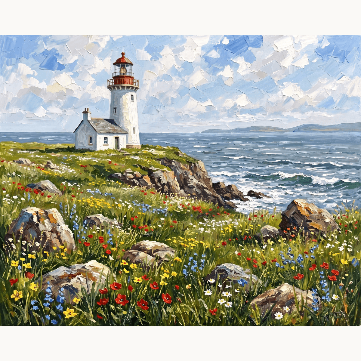 Headland Beacon - Number Artist Paint by Numbers Kits