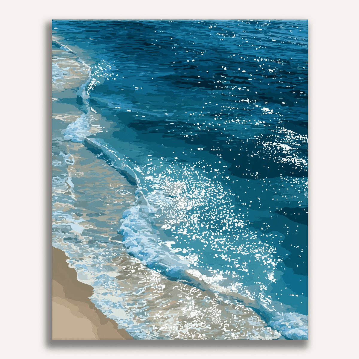 Ocean Blues - Number Artist Paint by Numbers Kits