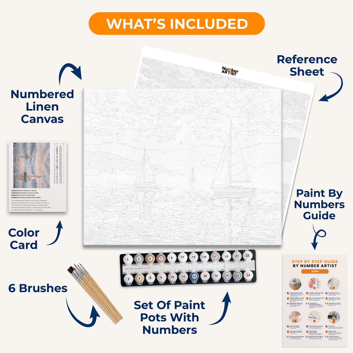Quiet Passage - Number Artist Paint by Numbers Kits