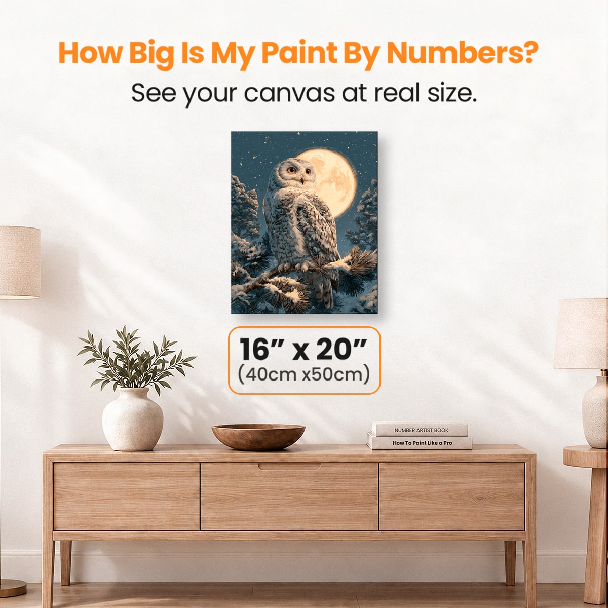 Nocturnal Winter - Number Artist Paint by Numbers Kits