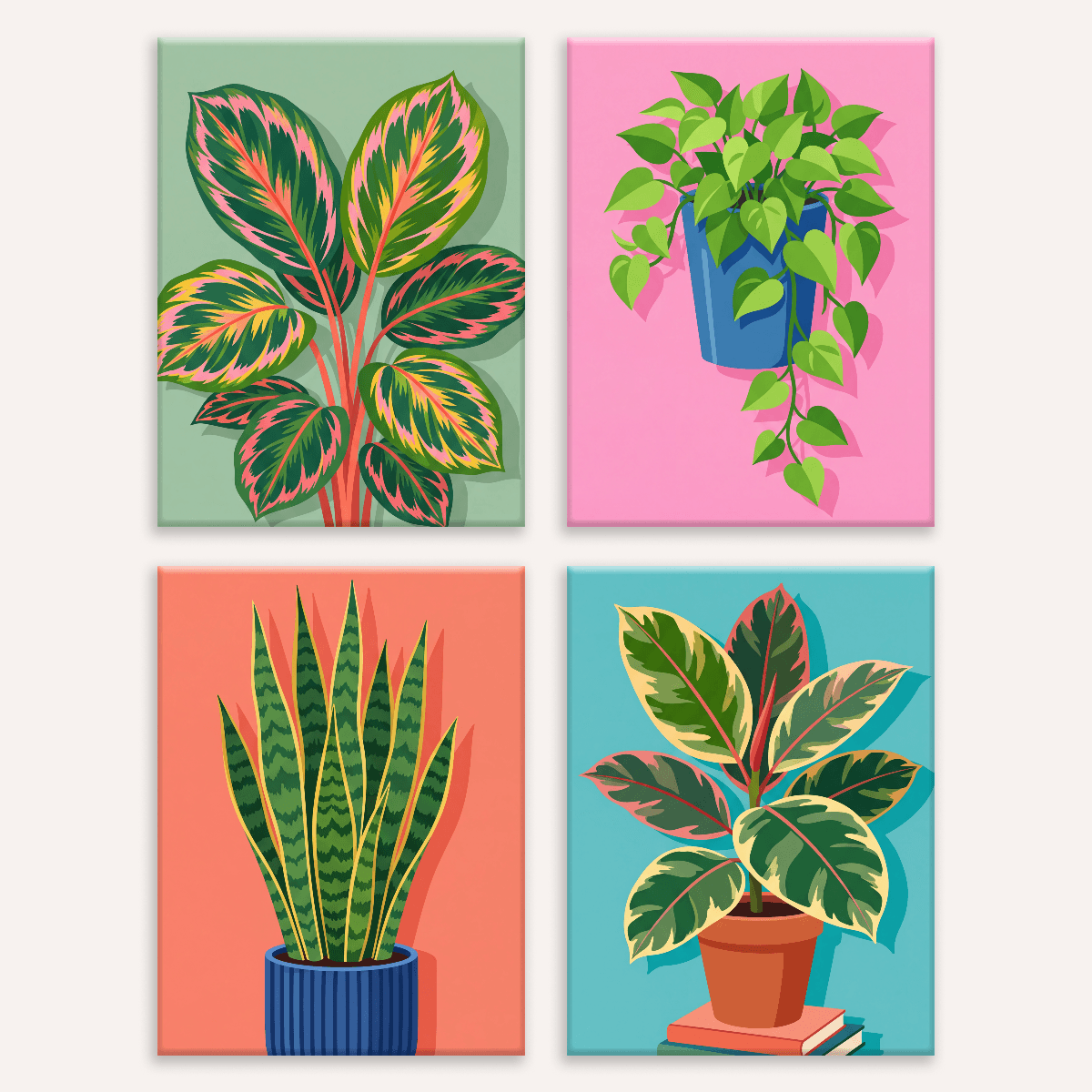 A Home That Grows - Number Artist Paint by Numbers Kits