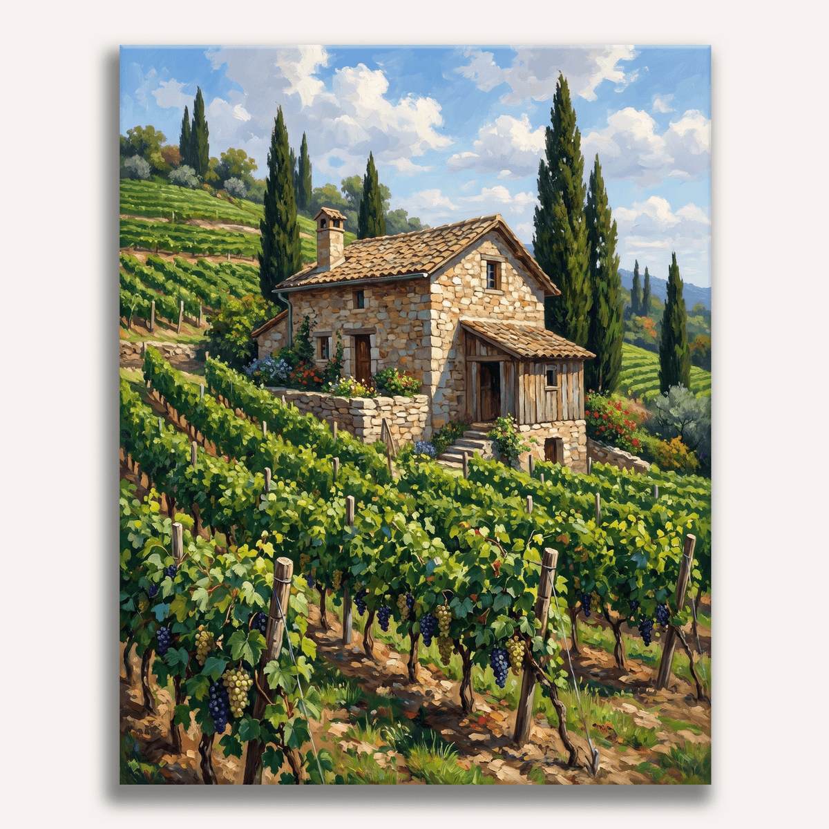 Harvest Hideaway - Number Artist Paint by Numbers Kits
