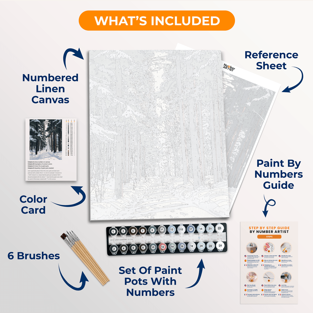 The Sound of Silence - Number Artist Paint by Numbers Kits