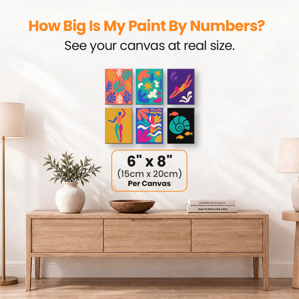 Matisse Cutouts - Number Artist Paint by Numbers Kits