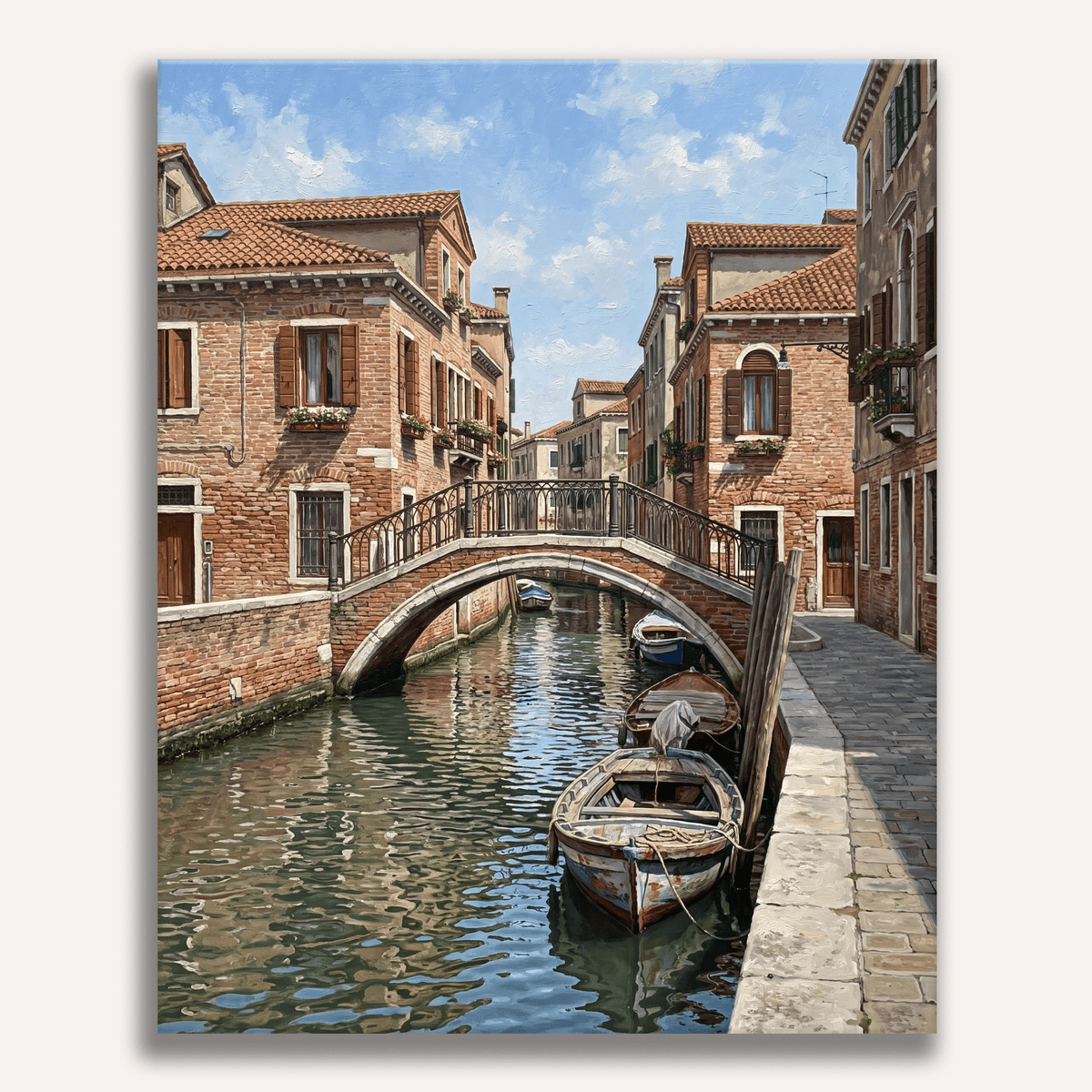 Footbridge Whisper - Number Artist Paint by Numbers Kits
