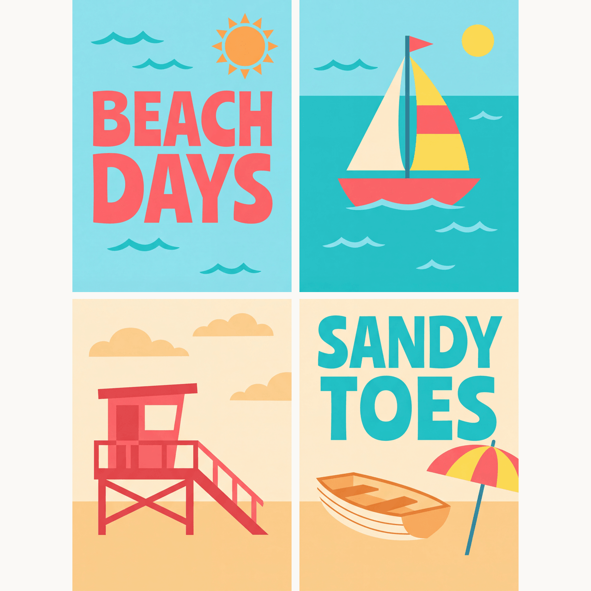 Salty Air - Number Artist Paint by Numbers Kits