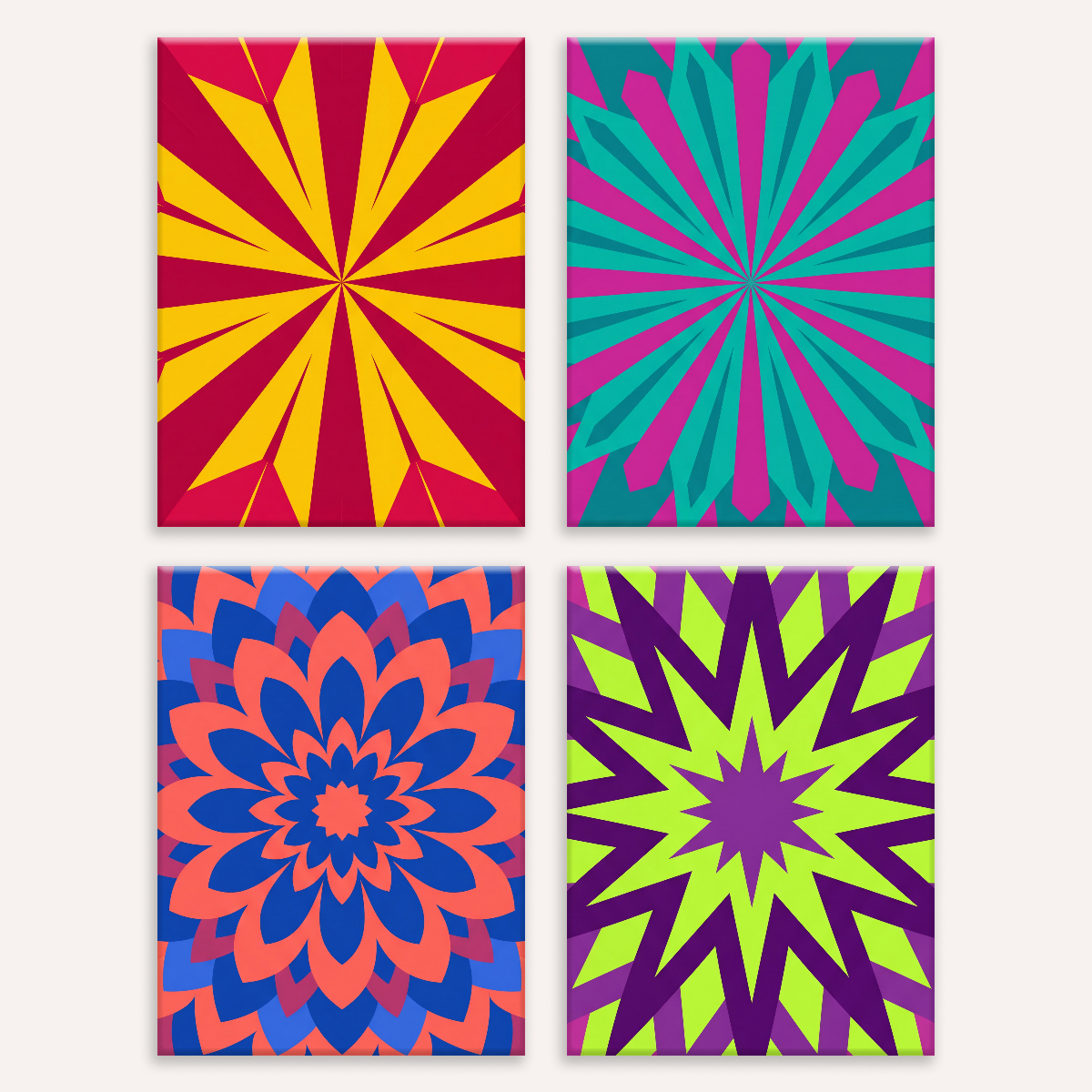 Radiant Patterns - Number Artist Paint by Numbers Kits