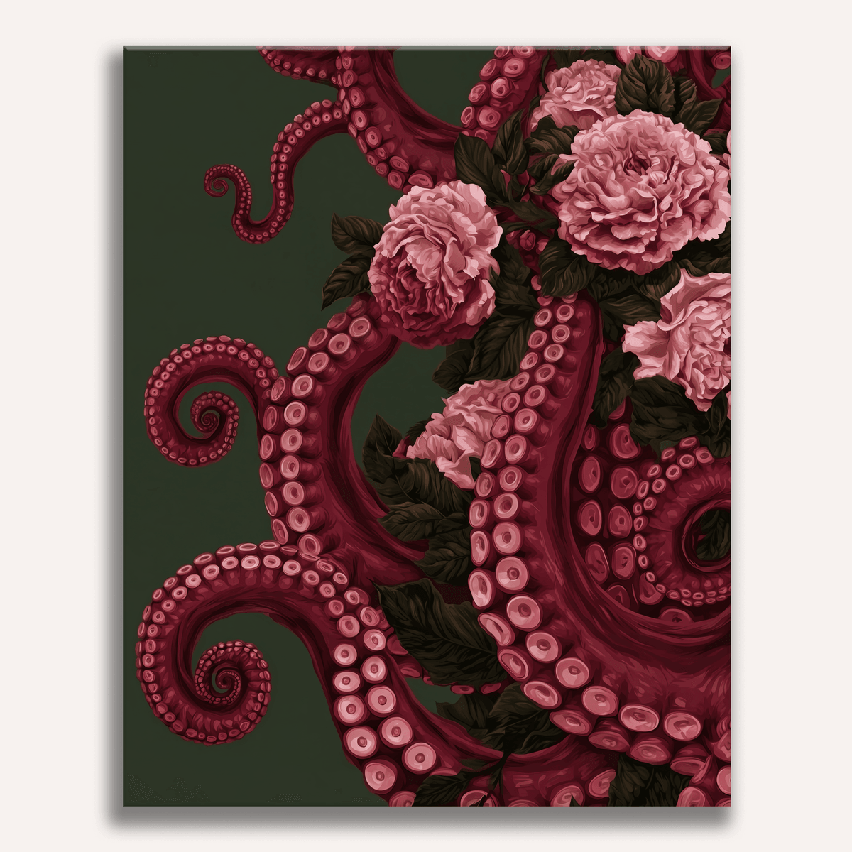 Tentacle Flora - Number Artist Paint by Numbers Kits