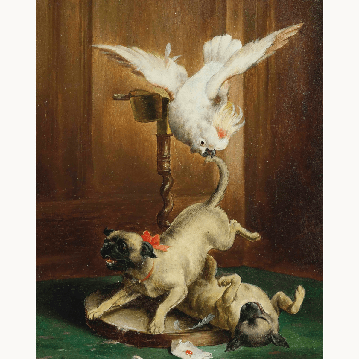 Pug Pandemonium by Carl Reichert - Number Artist Paint by Numbers Kits
