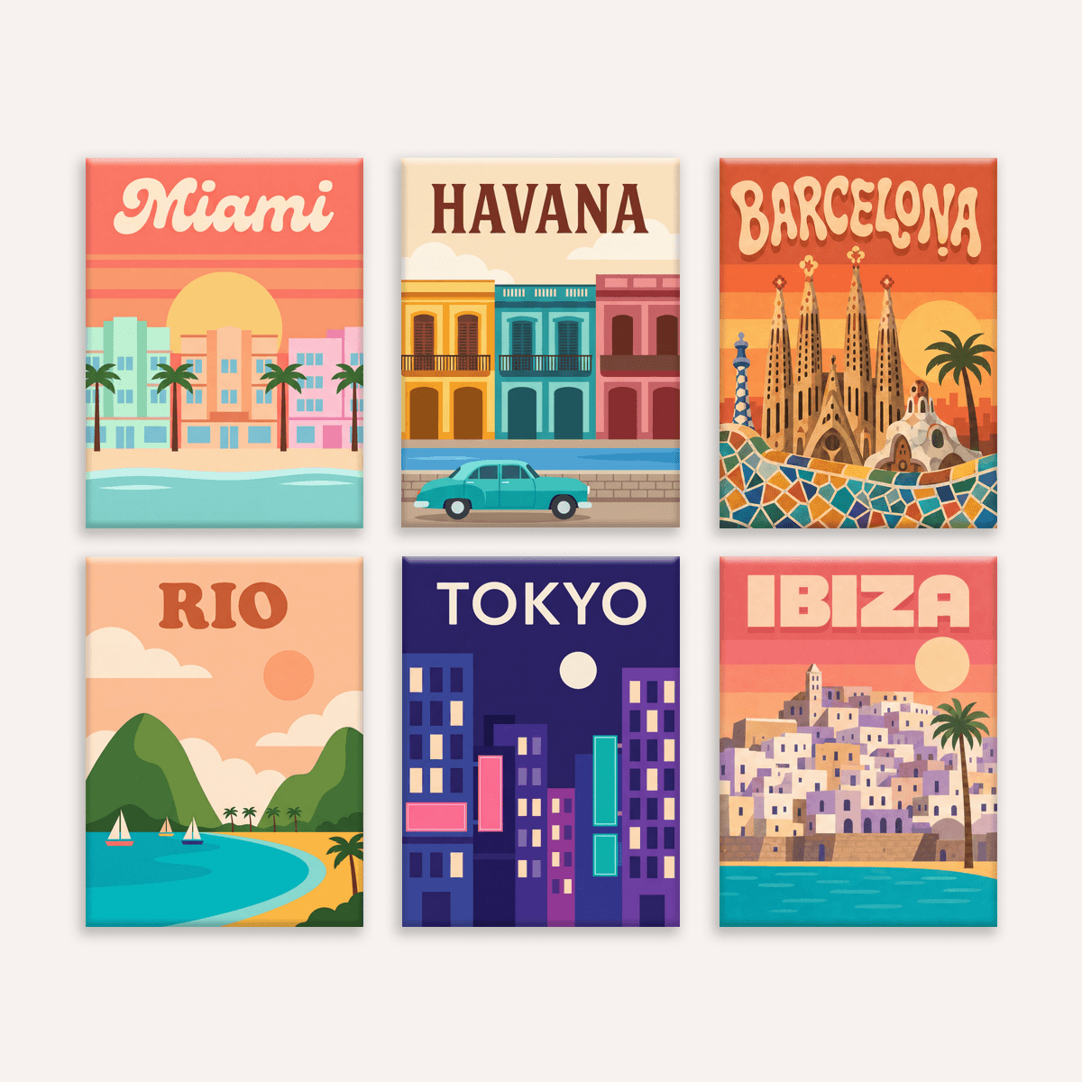 Paradise Passport - Number Artist Paint by Numbers Kits