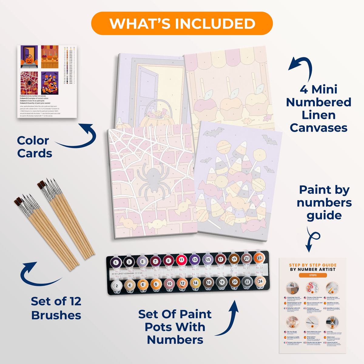 Sweet Tooth Haunt - Number Artist Paint by Numbers Kits