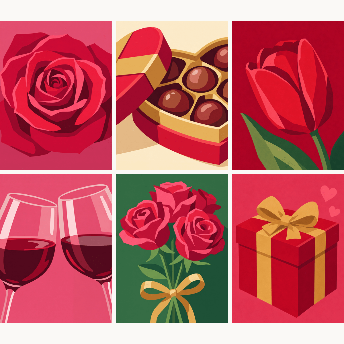 Valentine's Romance - Number Artist Paint by Numbers Kits