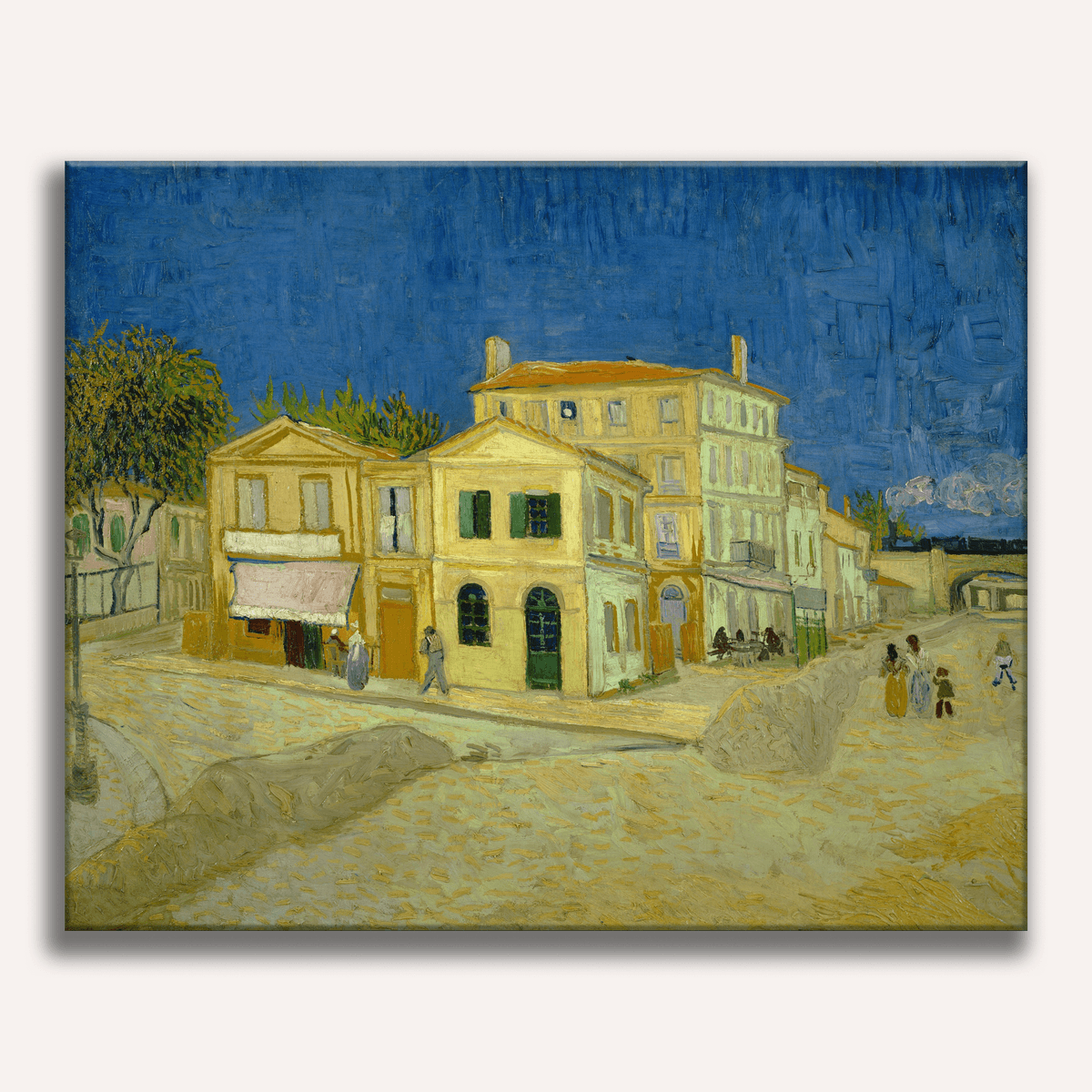 The Yellow House by Vincent Van Gogh - Number Artist Paint by Numbers Kits