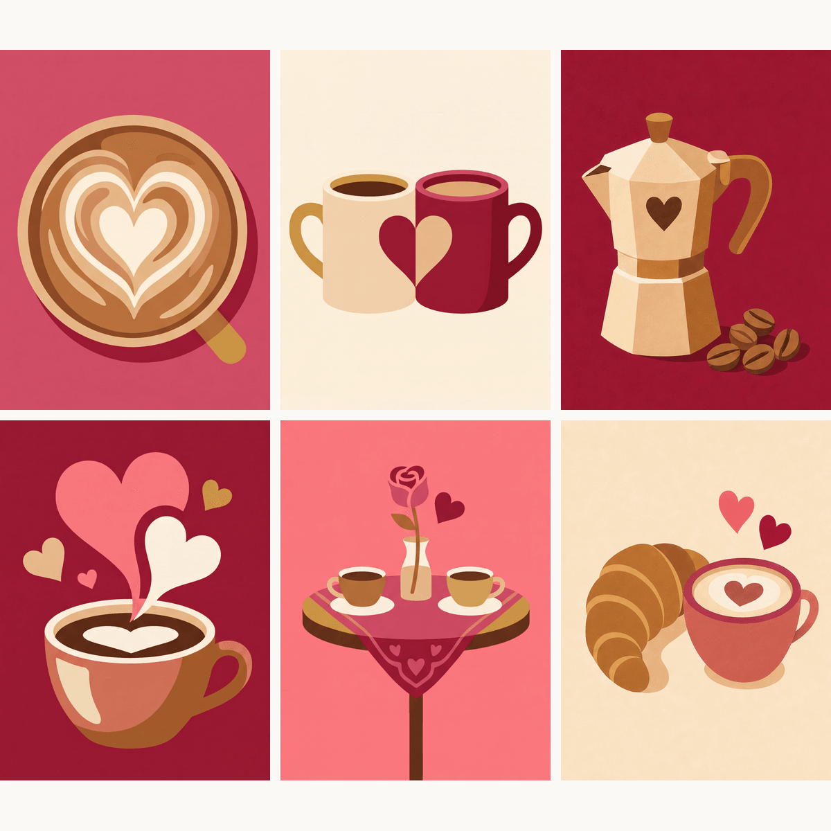 Coffee Lovers - Number Artist Paint by Numbers Kits