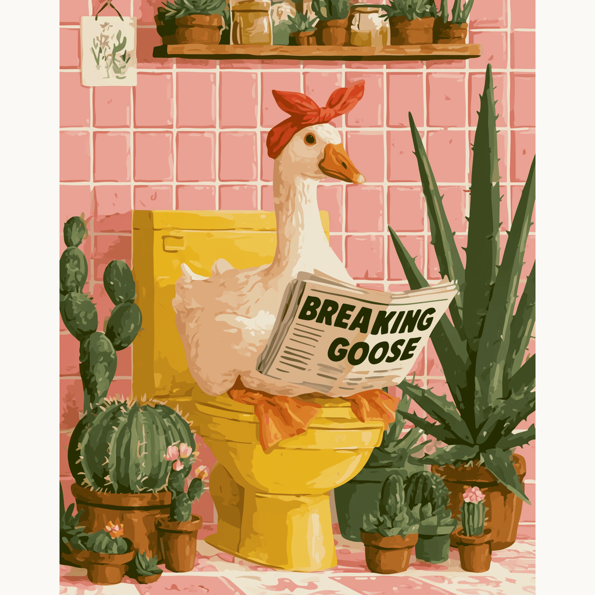 Breaking Goose - Number Artist Paint by Numbers Kits